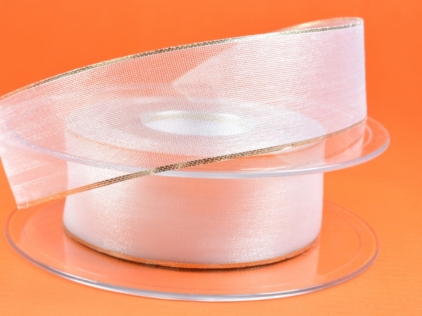 Stuha šifónová SVATEBNÍ šíře 25mm