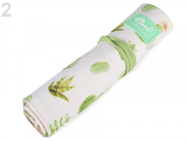 Rolovací pouzdro Languo sukulenty, kaktusy 20x28,5 cm