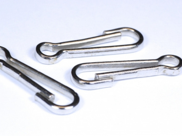 Karabina kovová délka 40mm