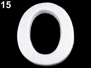 3D písmena abecedy polystyren