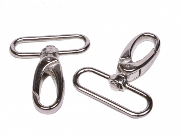 Karabina kovová otočná průvlek 4cm