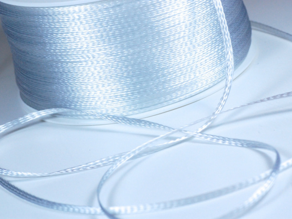 Lacetka šíře 3mm bílá