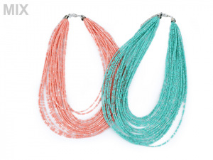 Náhrdelník z rokajlu, víceřadý