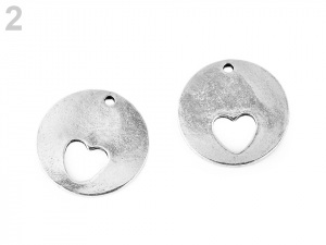 Přívěsek srdce / tlapka