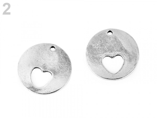 Přívěsek srdce / tlapka