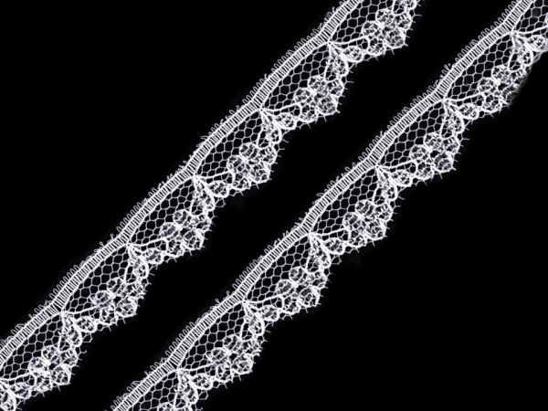 Silonová krajka s lurexem šíře 16 mm