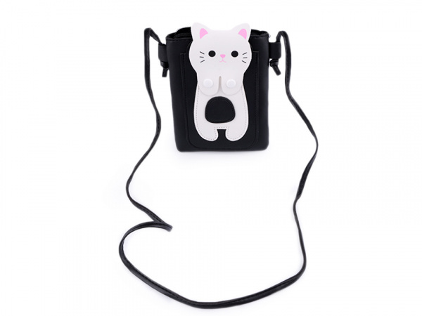 Dívčí kabelka kočka 14x18 cm