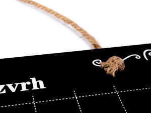 Tabulka / tabule Rozvrh 39,5x39,5 cm