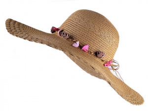 Dámský klobouk / slamák k dozdobení