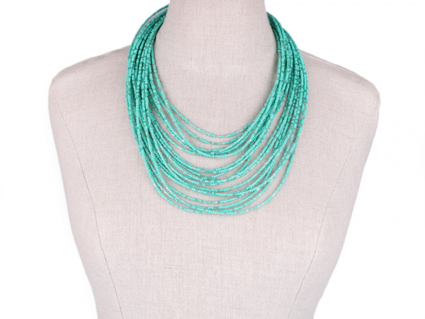 Náhrdelník z rokajlu, víceřadý