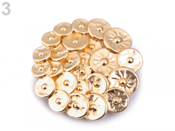 Velká magnetická brož strom života, ananas