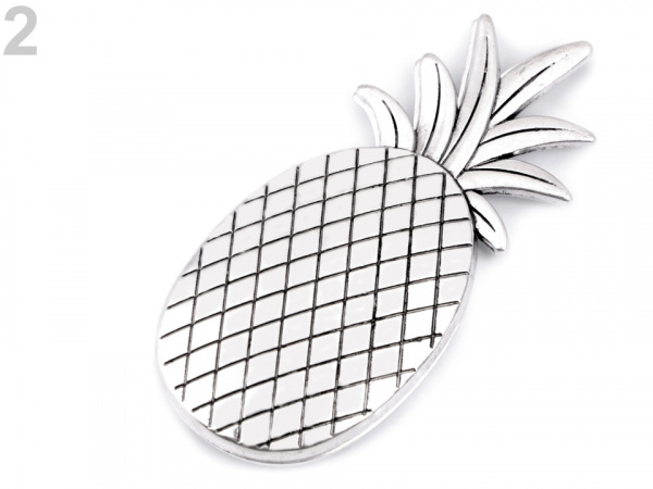 Velká magnetická brož strom života, ananas