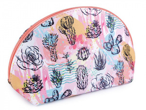 Kosmetická taška kaktusy 14,5x25 cm