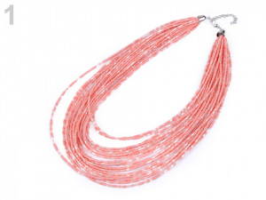 Náhrdelník z rokajlu, víceřadý