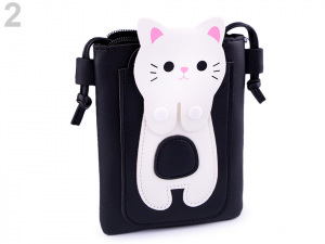 Dívčí kabelka kočka 14x18 cm