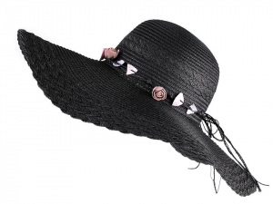 Dámský klobouk / slamák k dozdobení