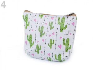 Peněženka / pouzdro kaktus, ananas 8,5x10,5 cm