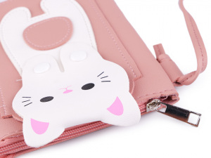 Dívčí kabelka kočka 14x18 cm