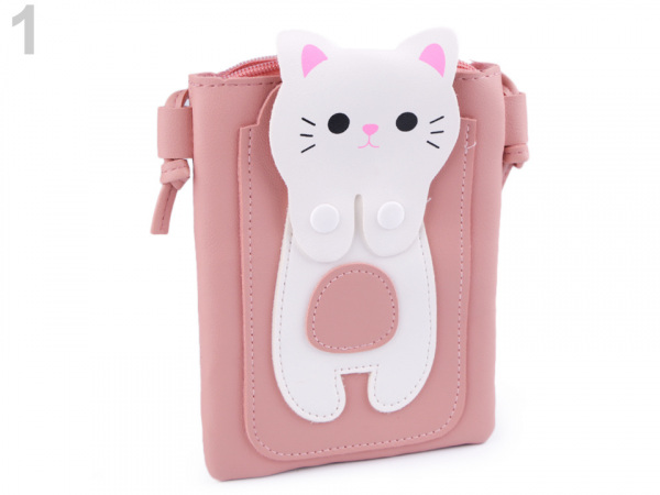 Dívčí kabelka kočka 14x18 cm