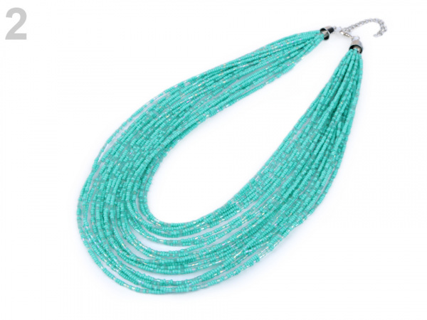 Náhrdelník z rokajlu, víceřadý