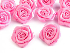 Saténová růže Ø20 mm