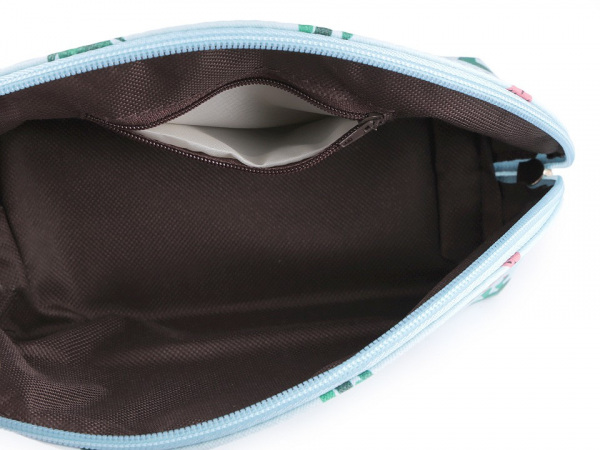 Kosmetická taška kaktusy 14,5x25 cm