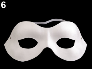 Karnevalová maska - škraboška k domalování