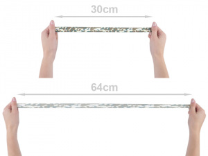 Lemovací pruženka maskáčová šíře 20 mm