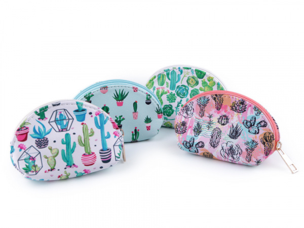 Peněženka / pouzdro kaktusy 8x12 cm