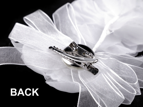 Brož / svatební ozdoba do vlasů květy