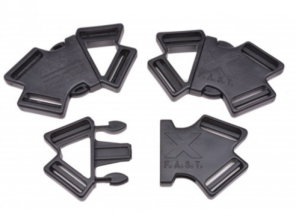 Spona trojzubec čtyřbodová 4x 2,5 cm