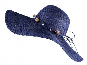 Dámský klobouk / slamák k dozdobení