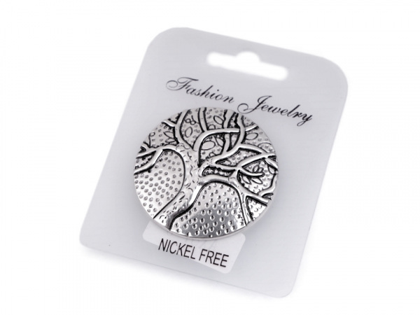 Velká magnetická brož strom života, ananas