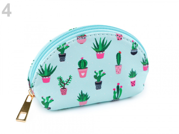 Peněženka / pouzdro kaktusy 8x12 cm