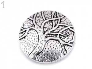 Velká magnetická brož strom života, ananas