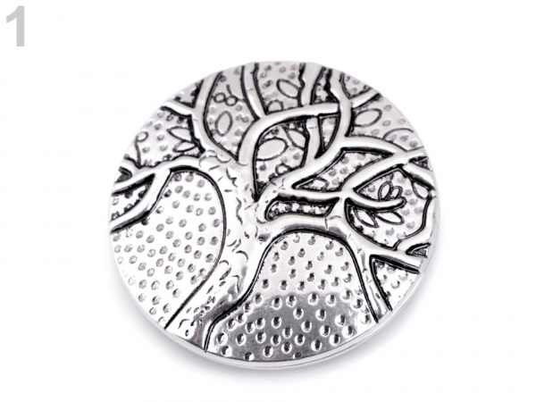 Velká magnetická brož strom života, ananas