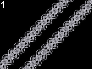 Silonová krajka / vsadka šíře 14 mm