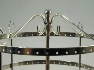 Otočný stojan na náušnice Ø20 cm výška 32 cm 2. jakost