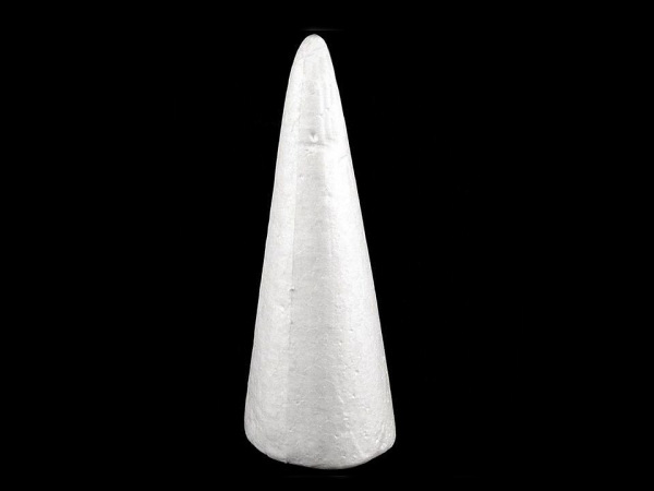 Kužel 9,5x24 cm polystyren