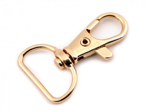 Kovová karabina s obrtlíkem průvlek 18 mm