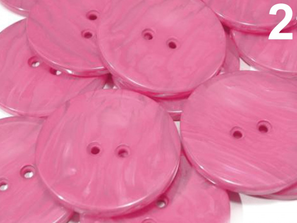 Knoflík perleťový velikost 60"