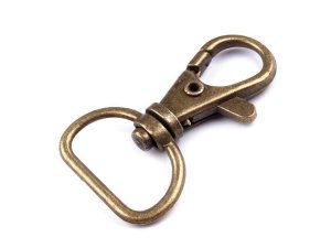 Kovová karabina s obrtlíkem průvlek 18 mm