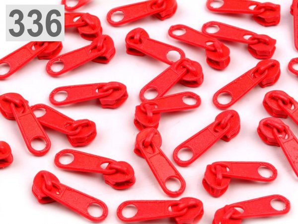 Jezdec ke spirálovým zipům 3 mm pro metráž typu ASIC