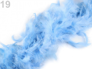 Bohaté boa - krůtí peří 60 g délka 1,8 m