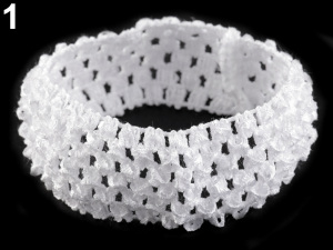 Pružná čelenka do vlasů