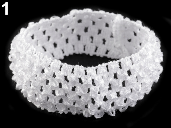 Pružná čelenka do vlasů