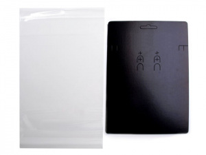 Karta na bižuterii s visačkou a sáčkem 150x200 mm