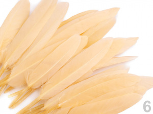 Kachní peří délka  9-14 cm