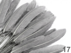 Kachní peří délka  9-14 cm