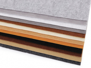 Látková dekorativní plsť / filc 20x30 cm